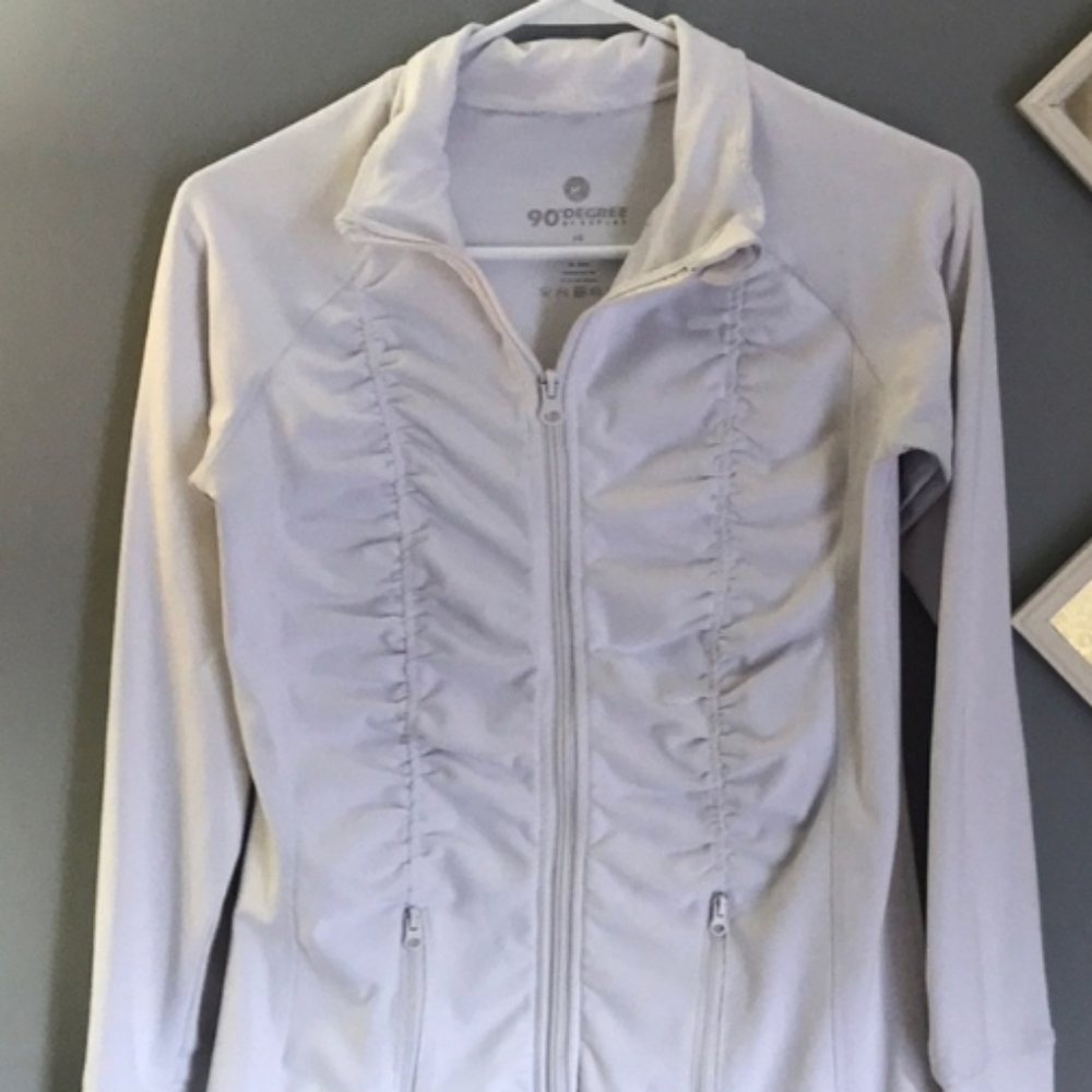 90 Degree ruched track jacket